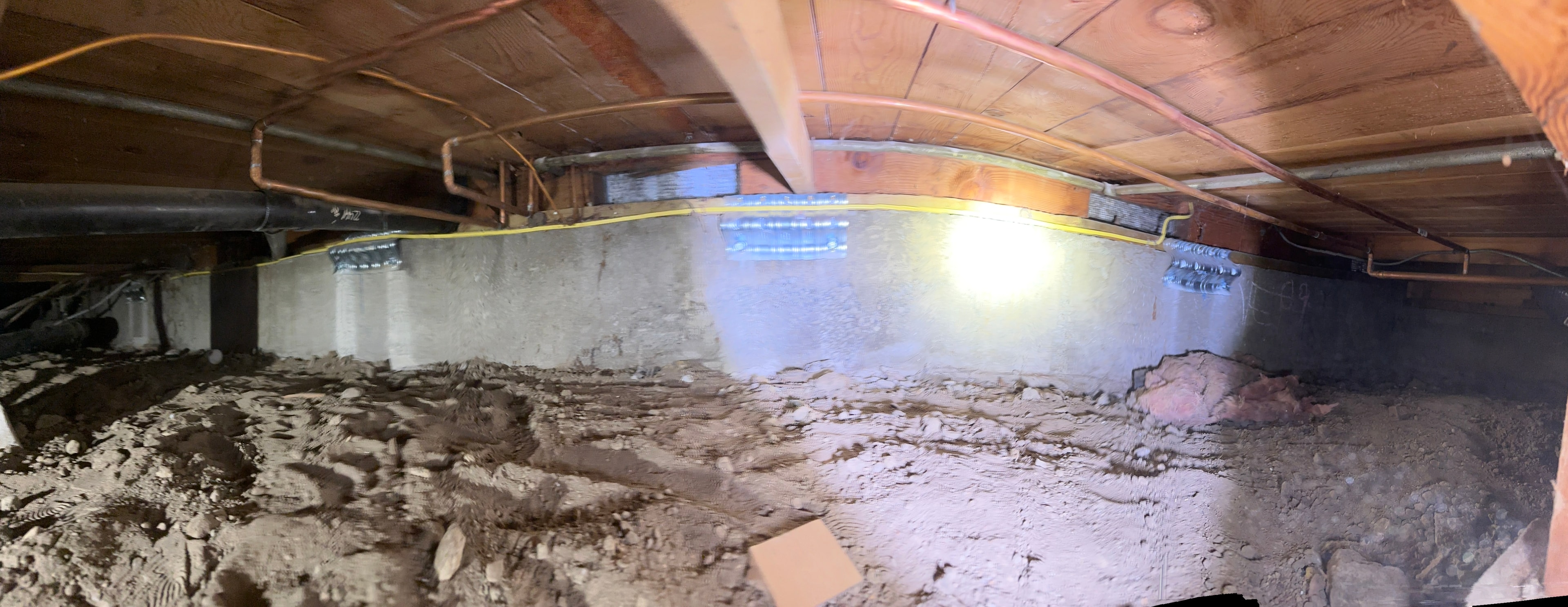 Crawl space prep — Sunnyvale
